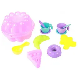 Toi-Toys - GO PLAY Strandset - in Kuchenform (13-teilig)