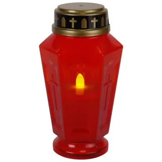 MARELIDA LED Grablicht Serene 15,5 cm rot