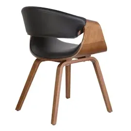 CLP Esszimmerstuhl Foley I Mit Armlehne Und Holzgestell I Küchenstuhl Und Wohnzimmerstuhl