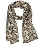 COLLEZIONE ALESSANDRO Schal PythonCharme " in braun | Gr.: onesize