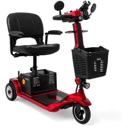 Rolektro, E-Trike 6 V.3, Rot , Lithium-Akku, 300W