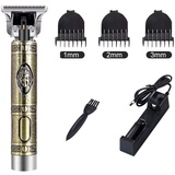 Langhaarschneider Set Herren Wahl Senior Cordless, Barttrimmer Verstellbarer Scherkopf, Barttrimmer Akku Wasserdicht, Konturenschneider, Friseurbedarf,Lithium Ionen Akku (Buddhismus)