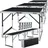 Kesser Multifunktionstisch Profi 100 x 60 cm 30 kg Schwarz