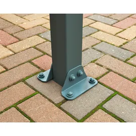 CANOPIA Terrassenüberdachung Olympia 5,46 x 3 m grau