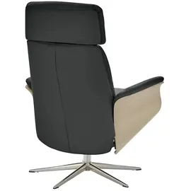 skagen studio Relaxsessel Lasse Leder 77 x 105 x 114 cm Schwarz