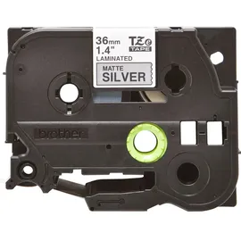 Brother TZe-M961 36mm schwarz auf silber