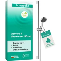 Hansgrohe Activera Select S Duschset 95 2 Strahlarten Chrom 28046000
