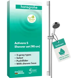 Hansgrohe Activera Select S Duschset 95 2 Strahlarten Chrom 28046000