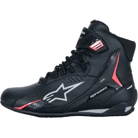 Alpinestars Stella Faster-4 Schwarz/Grau/Coral Fluo 38