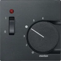 Merten Zentralplatte Raumtemperaturregler-Einsatz System M