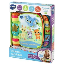 Baby-Spielzeug Vtech Libro musical primeras canciones. 19 x 22 x 4 cm