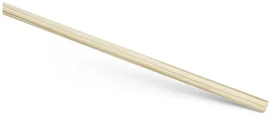 Holzstiel Nölle einfach 1200-24 mm Holzstiel für alle Besen mit Lochaufnahme für normalen Stiel