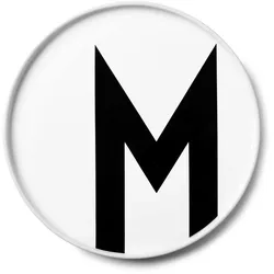Design Letters - AJ Porzellan Teller M