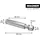 Wagner Achsmaterial komplett Set - Ø 20 x 80 mm, für alle Räder mit Achsloch 20 mm, Stahl verzinkt - 13044200