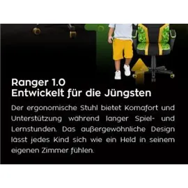 huzaro Ranger 1.0 Gaming-Stuhl Schwarz / Grün