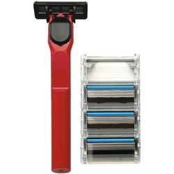 SHAVEMEBABY Set: Designgriff mit 4 Klingen Rasur   