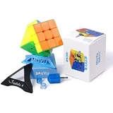 Zauberwürfel, Moyu RS3M 2021 3x3 Speed Cube Maglev Version Magnetischer Geschwindigkeitswürfel Puzzlewürfe Denksportaufgaben Geeignet für Zauberwürfel Enthusiasten