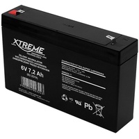 XtremeMac Xtreme Lead battery gel battery lead acid battery (6 V 7.2 Ah)