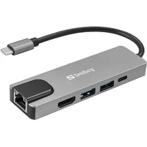 Sandberg USB-C 5in1 Travel Dock