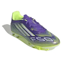 adidas F50 Club FG/MG Herren Purple Rush/Cloud White/Lucid Lemon 48 2/3