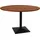 sam möbel gmbh Bistrotisch 110 x 75 cm Akazie nussbaumfarben/schwarz