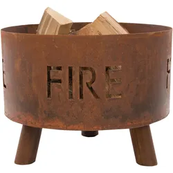 RedFire Handgefertigte Feuerschale Fulla 50 cm ø
