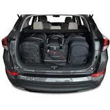 KJUST Kofferraumtaschen 4 stk kompatibel mit HYUNDAI TUCSON III (TL) 2015-2020