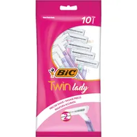 BIC Twin Lady 2-Klingenrasierer assortiert 10 Stk St