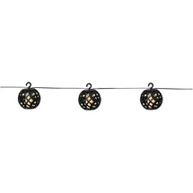 Star Trading LED-Lichterkette Flame Kunststoff 2,1 m Schwarz