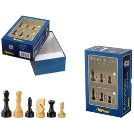 Philos 21501 - Schachfiguren Romulus, Königshöhe 95 mm, in Setup Box