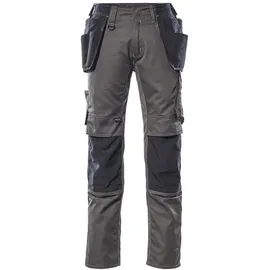 Mascot Hose mit Hängetaschen, geringes Gewicht Hose Größe 82C54, dunkelanthrazit/schwarz