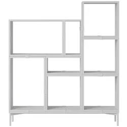 Muuto Stacked Storage Bookcase - Configuration 5, grau
