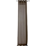 mydeco Ösenschal Pure Cappuccino 245 cm x 135 cm