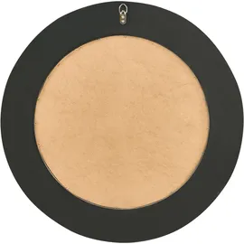 Beliani Wandspiegel Malo 66 cm 66 cm Schwarz