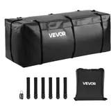 Vevor VVEVOR Gepäckträgertasche für Anhängerkupplung aus wasserdichtes 840D-PVC (0,453 m3), Gepäcktasche zur Aufbewahrung auf der Ladefläche von Lkws mit verstärkten Gurten für PKW SUVs Vans Schwarz