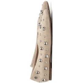 Xti - Ballerinas Damen Taupe - Bequeme und vielseitige Schuhe - Casual Mode - Modell 14528301 (Größe 39) Braun, Wohnung, Keine, Lässig