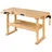 KÜPPER Hobelbank Holz 150 x 65 x 85 cm beige
