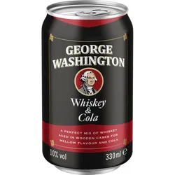 George Washington Whiskey & Cola 0,33L