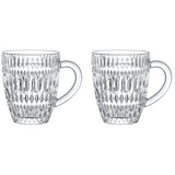 Nachtmann Becherset Ethno 2tlg. Kristall, Kristalloptik Transparent Klar