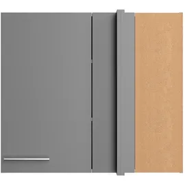 OPTIFIT Eckoberschrank Optikomfort Mats825 80 x 45 x 70,4 cm Basaltgrau