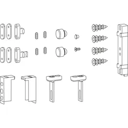 ATRIUM HS Zubehör-Beutel 403 für PROFINE PremiDoor, Schema C