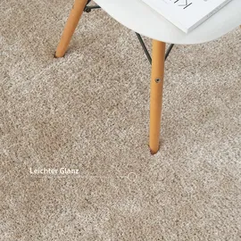 Bruno Banani Teppich BRUNO BANANI "Dana Teppich, besonders weich und kuschelig, Kundenliebling" Gr. 4, beige, B:160cm H:30mm L:230cm, Kunstfaser, Teppiche, Teppich, uni, Mikrofaser Teppiche, Wohnzimmer, Schlafzimmer, Esszimmer, Topseller