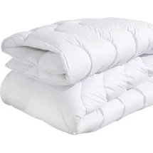 OTTO home Microfaserbettdecke Mailo Bettdecke 135x200 cm, 155x220 cm, Füllung: Polyester, Bezug: Microfaser-Feinbatist, Sommer, Winter, Decke, kuschelweicher Microfaser-Feinbatist Bezug weiß 135 cm x 200 cm