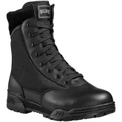 Stiefel MAGNUM "Classic", Gr. 47, schwarz, Leder, Textil, unifarben, sportlich, Schuhe, Wasserdicht