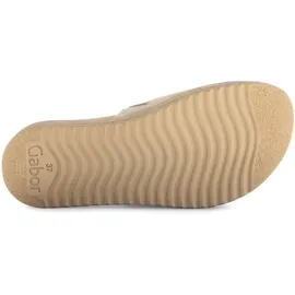 Gabor Pantolette ecru / gold 37