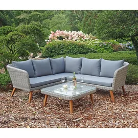 deluke DUBAI Loungeset grau