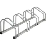 Tectake Fahrradständer grau/silberfarben
