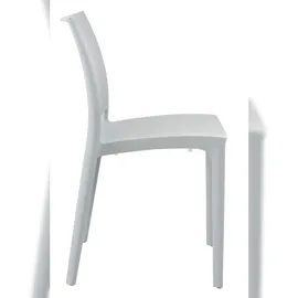 CLP Gartenstuhl Maya 44 x 44 x 81 cm grau 4 St.
