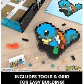 Mega Construx Pokémon Schiggy Pixel Art 23cm