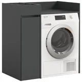 MID.YOU Waschmaschinenschrank Free 95 x 101 x 60 cm Anthrazit